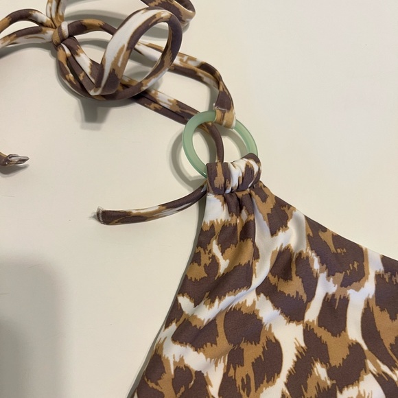 NWT | Aerie | Animal Print Bathing Suit | XL - Picture 4 of 6